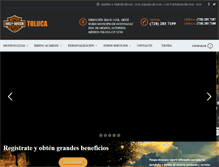 Tablet Screenshot of harleydavidsontoluca.com